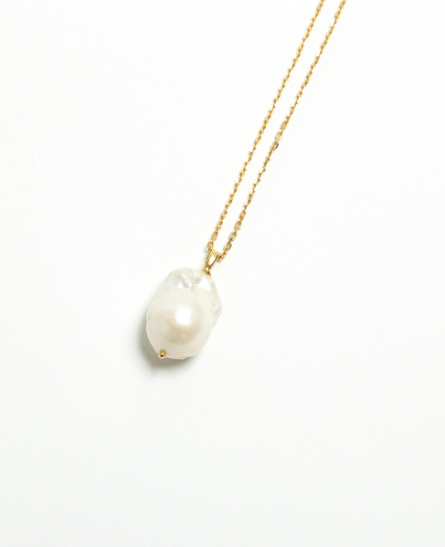 【MARGE /マージ 】Baroque pearl mix chaine necklace 詳細画像 ゴールド 2