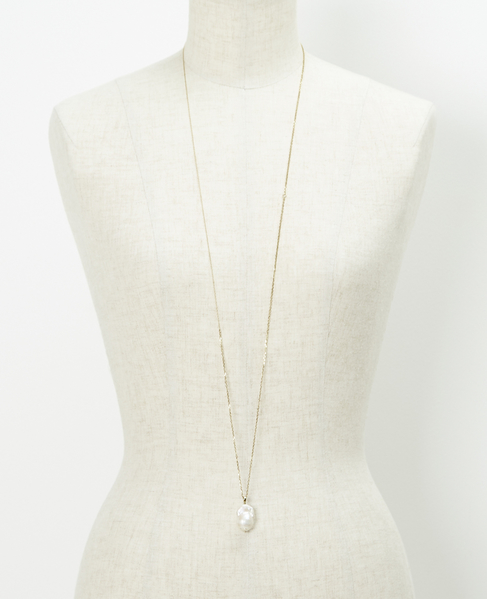 【MARGE /マージ 】Baroque pearl mix chaine necklace 詳細画像 ゴールド 5