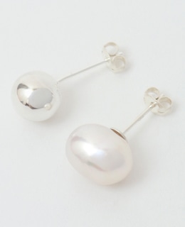 【Rieuk /リューク】Small Silver Pearl Studs