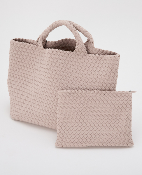 【NAGHEDI /ナゲディ】St Barths Medium Tote (solids): SNO107 詳細画像 ベビーピンク 5