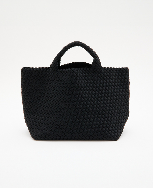 【NAGHEDI /ナゲディ】St Barths Medium Tote (solids): SNO107 詳細画像 ブラック 1