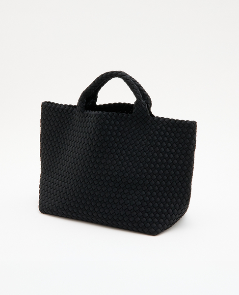 【NAGHEDI /ナゲディ】St Barths Medium Tote (solids): SNO107 詳細画像 ブラック 2