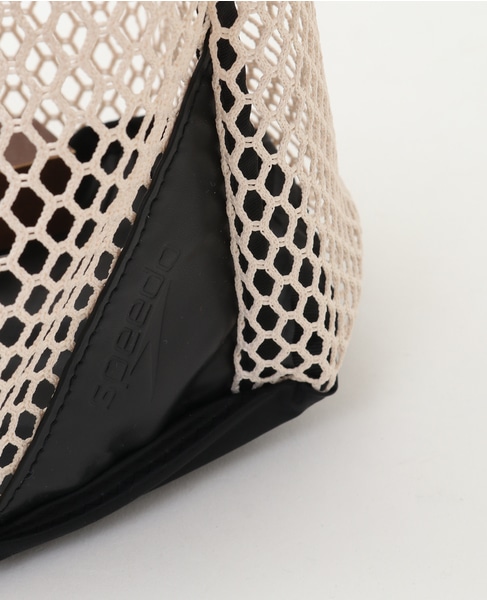 《WEB限定》【SPEEDO/スピード】Voyage Mesh Purse Bag 詳細画像 オフホワイト 5