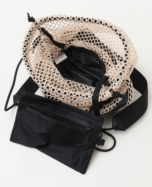 《WEB限定》【SPEEDO/スピード】Voyage Mesh Purse Bag 詳細画像 オフホワイト 8
