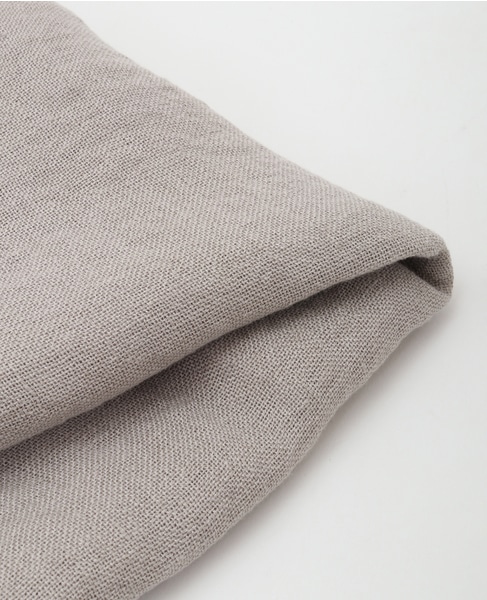 【ASAUCE MELER/アソースメレ】フランダース産リネンガーゼ 詳細画像 ライトベージュ 2