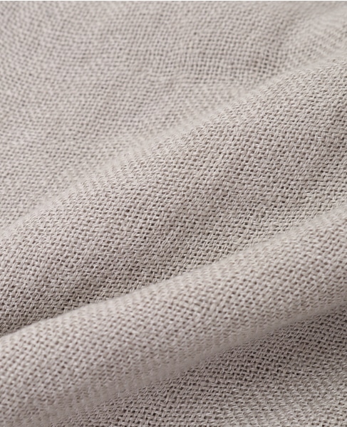 【ASAUCE MELER/アソースメレ】フランダース産リネンガーゼ 詳細画像 ライトベージュ 5