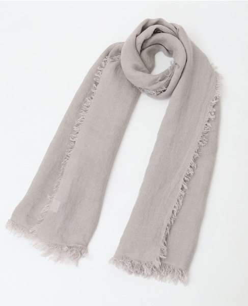 【ASAUCE MELER/アソースメレ】フランダース産リネンガーゼ 詳細画像 ライトベージュ 6