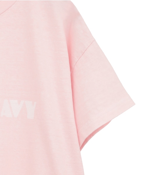 《別注》《WEB限定》【REMI RELIEF/レミ レリーフ】16天竺T NAVY 詳細画像 ベビーピンク 9