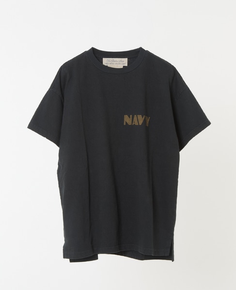 《別注》《WEB限定》【REMI RELIEF/レミ レリーフ】16天竺T NAVY 詳細画像 ブラック 1