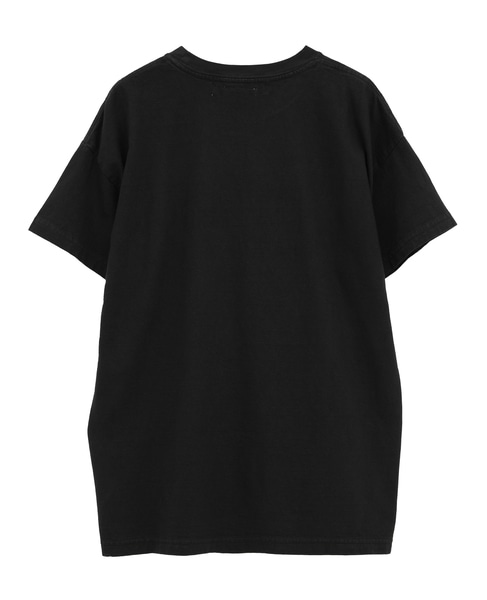 《別注》《WEB限定》【REMI RELIEF/レミ レリーフ】16天竺T DON'T LICK CAT 詳細画像 ブラック 7