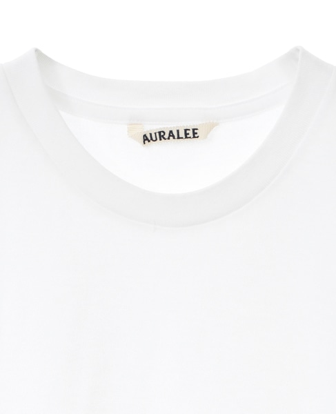 【AURALEE/オーラリー】*SEAMLESS CREW NECK TEE 詳細画像 ホワイト 3