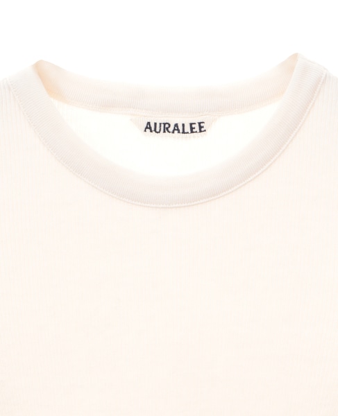 【AURALEE/オーラリー】ORGANIC SOFT RIB TEE 詳細画像 アイボリー 3