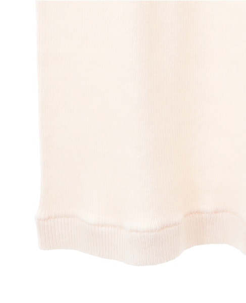 【AURALEE/オーラリー】ORGANIC SOFT RIB TEE 詳細画像 アイボリー 5