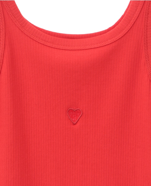 【BASERANGE/ ベースレンジ 】HEART TANK 詳細画像 レッド 3