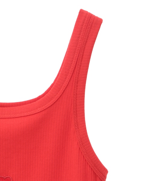 【BASERANGE/ ベースレンジ 】HEART TANK 詳細画像 レッド 4