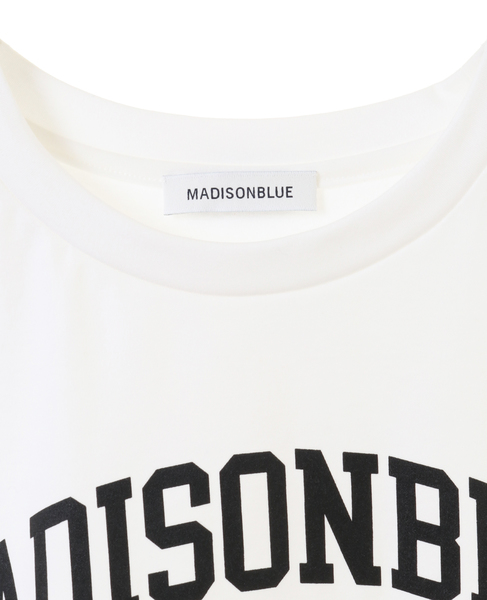 【MADISONBLUE / マディソンブルー】MB251-7702 COLLEGE LPGP TEE 詳細画像 ホワイト 3