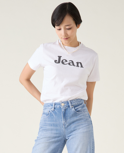 【MADISONBLUE / マディソンブルー】MB251-7004 CREW NECK TEE JEAN 詳細画像 ホワイト 1