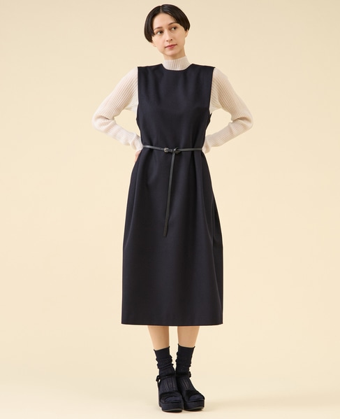 フラノワンピース 詳細画像 ネイビー 1