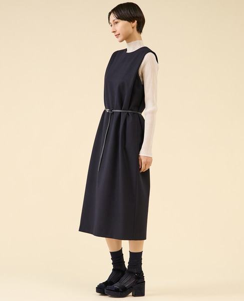 フラノワンピース 詳細画像 ネイビー 2