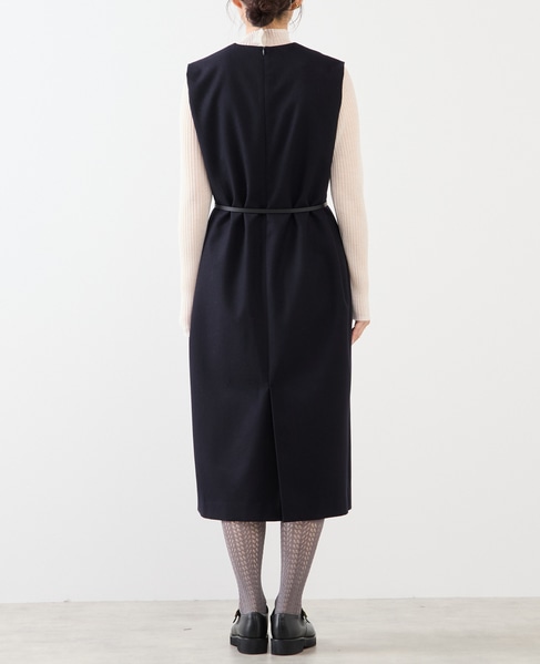 フラノワンピース 詳細画像 ネイビー 7