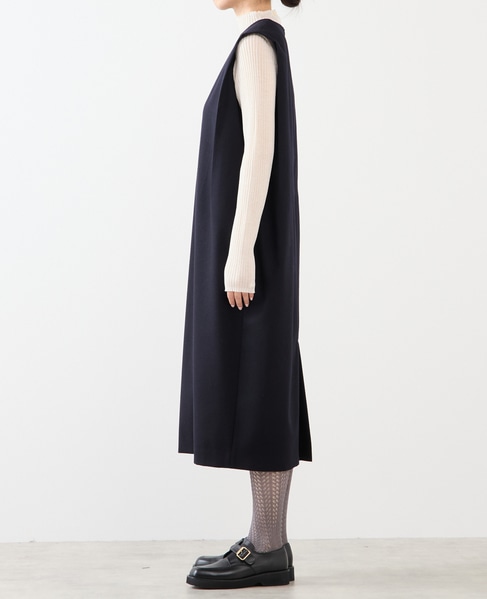 フラノワンピース 詳細画像 ネイビー 9