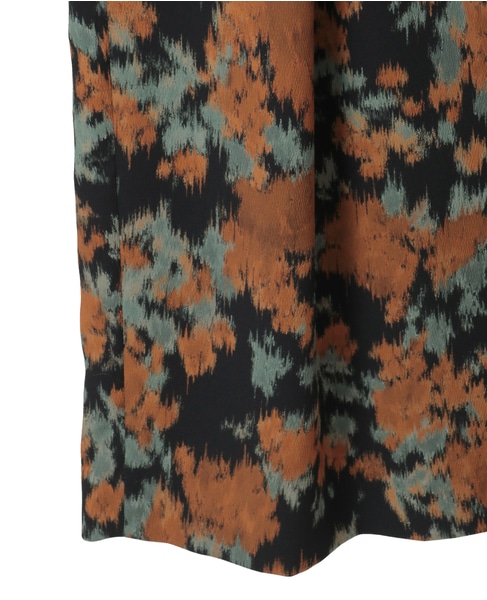 フラワーコクーンワンピース 詳細画像 ブラック 10