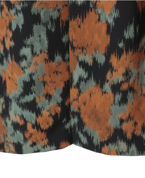 フラワーコクーンワンピース 詳細画像 ブラック 11