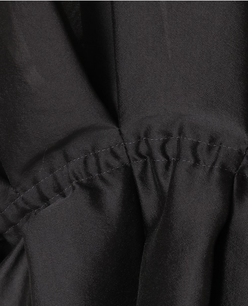 《追加》タックティアードブラウス 詳細画像 チャコール 7