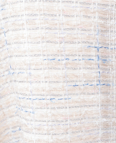 ツイードブラウスジャケット（セットアップ可） 詳細画像 オフ 18