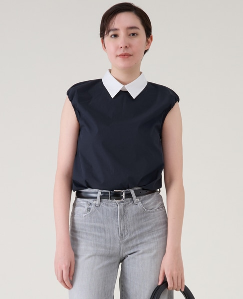 タイプライターバイオブラウス 詳細画像 ネイビー 1