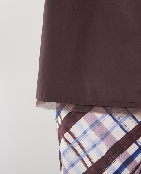 ブライトローンTブラウス 詳細画像 ブラウン 7