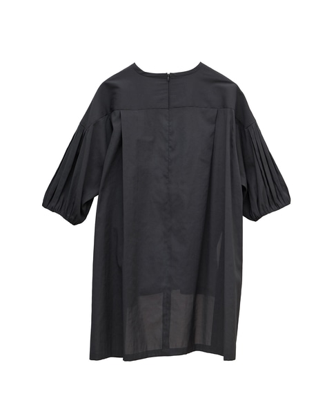 【l’heritage martinique/レリタージュ マルティニーク】トリアセコットンオーガンジープルオーバーブラウス 詳細画像 グレー 2