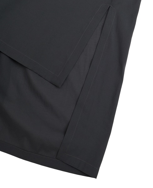 【l’heritage martinique/レリタージュ マルティニーク】トリアセコットンオーガンジープルオーバーブラウス 詳細画像 グレー 8