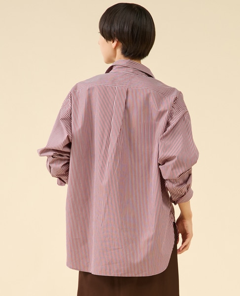 Essential スタンダードシャツ 詳細画像 ストライプ 3