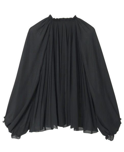 プリーツブラウス 詳細画像 ブラック 11