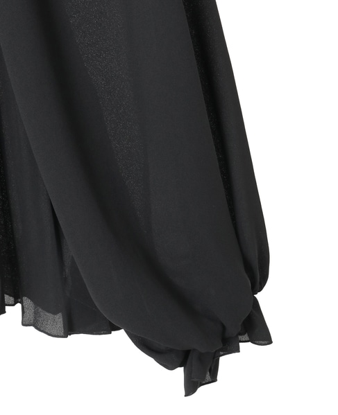 プリーツブラウス 詳細画像 ブラック 13