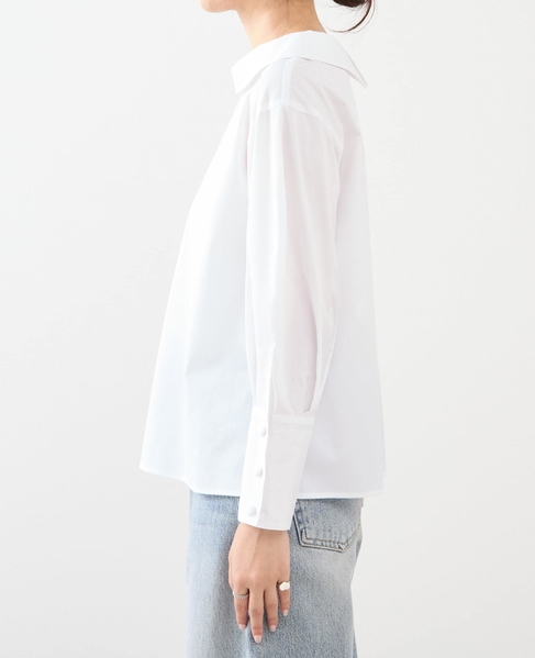 ボートネックブラウス 詳細画像 ホワイト 11