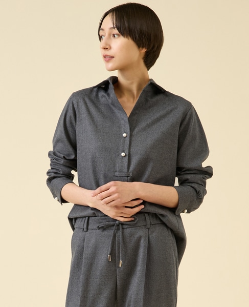 《定番》サキソニーパールスキッパー 詳細画像 グレー 2