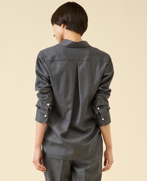 《定番》サキソニーパールスキッパー 詳細画像 グレー 4