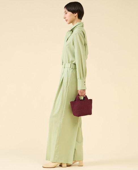 シアーウールボータイブラウス 詳細画像 ピスタチオ 6