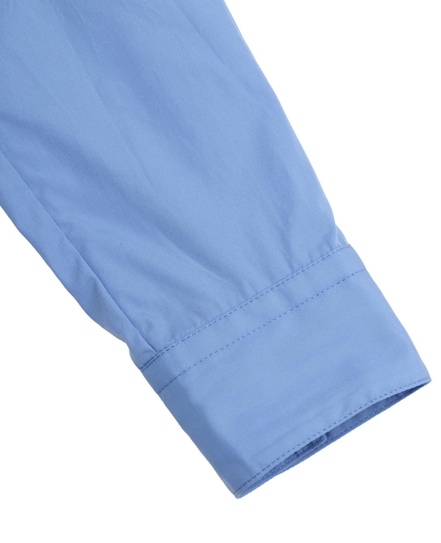 【l’heritage martinique/レリタージュ マルティニーク】トマスメイソン フェイクレイヤードシャツ 詳細画像 サックスストライプ 5