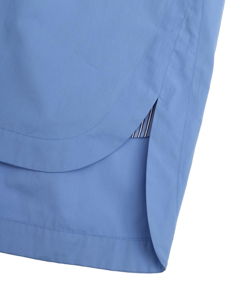 【l’heritage martinique/レリタージュ マルティニーク】トマスメイソン フェイクレイヤードシャツ 詳細画像 サックスストライプ 8