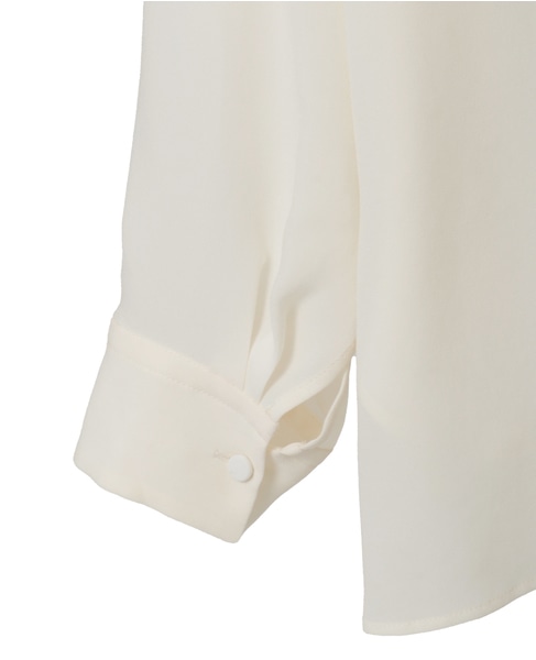 アシンメトリーカラーブラウス 詳細画像 オフ 5