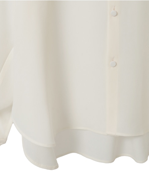 アシンメトリーカラーブラウス 詳細画像 オフ 6