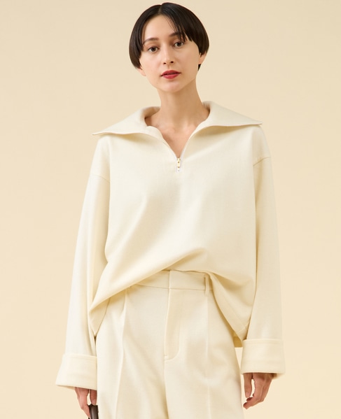 ウールジャージープルオーバー（セットアップ可） 詳細画像 オフ 1