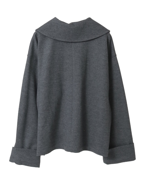 ウールジャージープルオーバー（セットアップ可） 詳細画像 グレー 10
