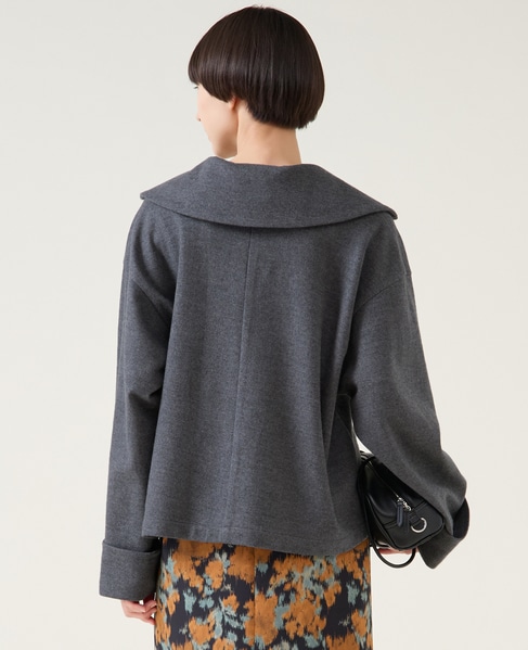 ウールジャージープルオーバー（セットアップ可） 詳細画像 グレー 3