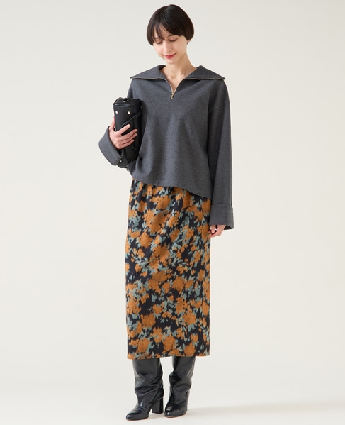 ウールジャージープルオーバー（セットアップ可） 詳細画像 グレー 4