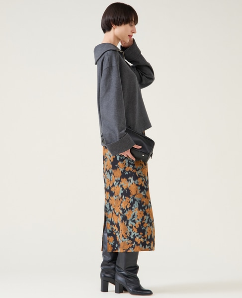 ウールジャージープルオーバー（セットアップ可） 詳細画像 グレー 6