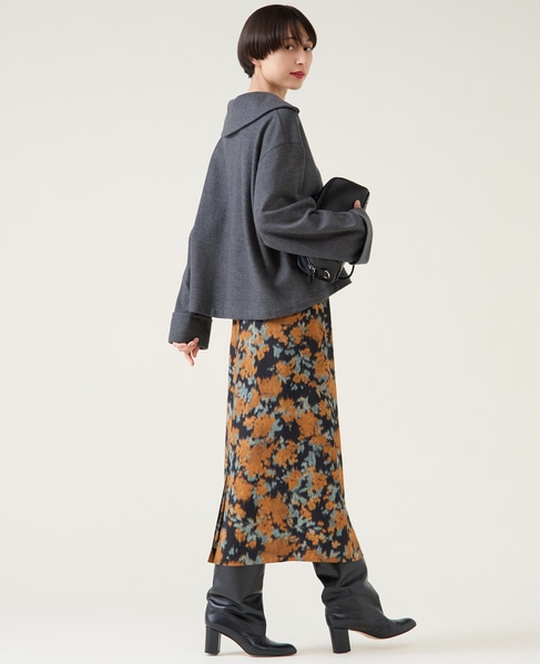 ウールジャージープルオーバー（セットアップ可） 詳細画像 グレー 8